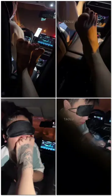 【不知名美女】开发网约车司机做我的狗