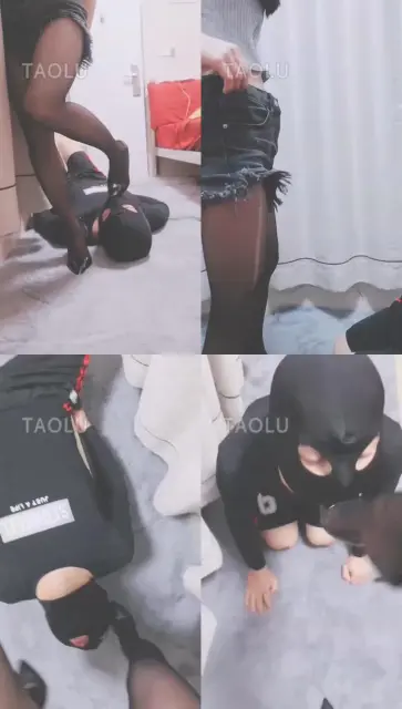 【灵竹】强迫深喉，那怕要吐也要忍着