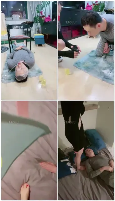 【天津桃桃】圣水耳光骑马踩踏深喉