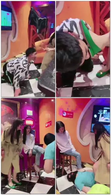 【吃一口甜心】双sKTV玩二狗