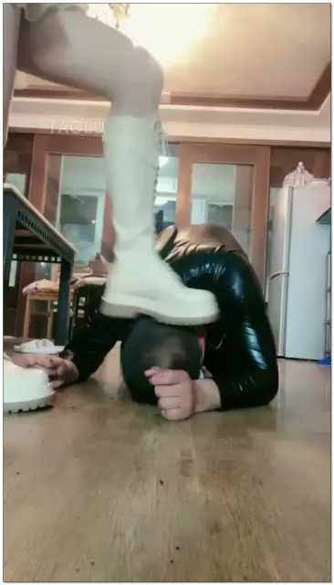 【月影儿】长靴踩狗,喂食