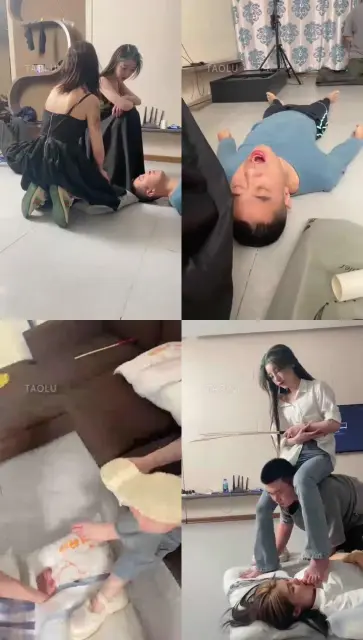 【领主老大】黄金给狗吃,让母狗舔鞋,舔脚,深喉插吐她,逼公狗吃掉吐在地上的呕吐物