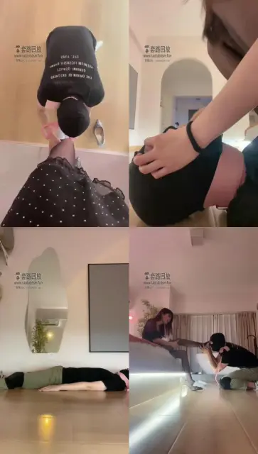 【sss乔皙】耳光，踹头，丝袜高跟踩踏，深喉，口水，脚耳光提档