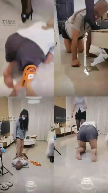 【萝莉糖糖s】三女王暴力耳光提党专场