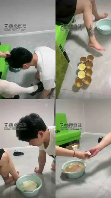 【逗逗s】调教大量圣水呕吐物浸泡丝袜