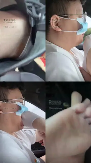 【绘子】船袜裸足车上玩司机