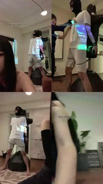 【宝爷Li】捆绑暴力踢踹半小时，白袜圣水倒计时