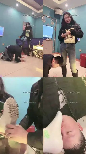 【初见S】和圈外闺蜜ktv训狗