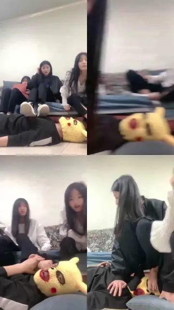 【与精神小妹的那些事】口水加舔裸足