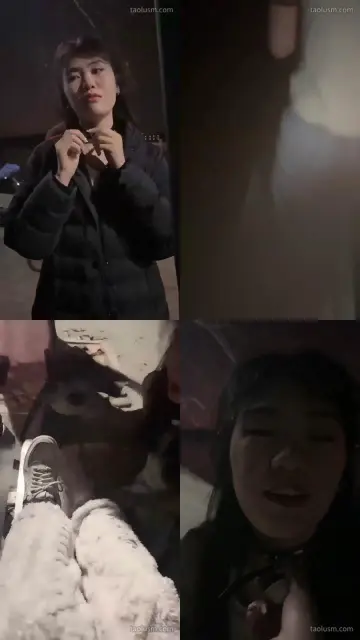 【橘子没熟】小女奴首次户外调教