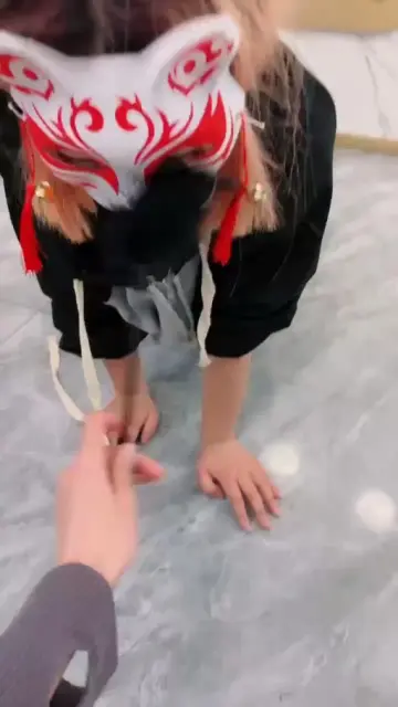 【天津女仆电姐】深夜店里玩女奴