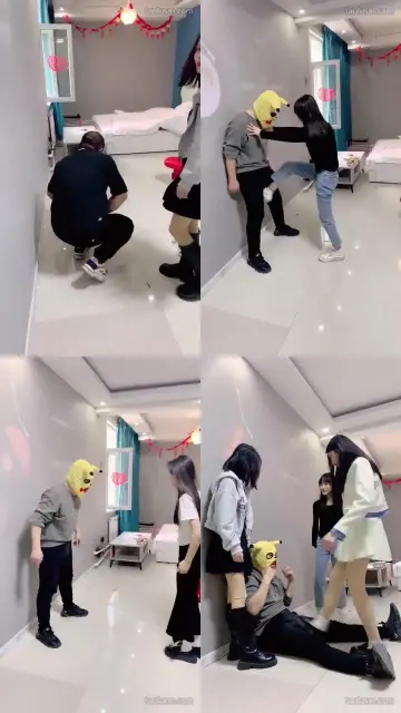 【与精神小妹的那些事】大型踢裆现场