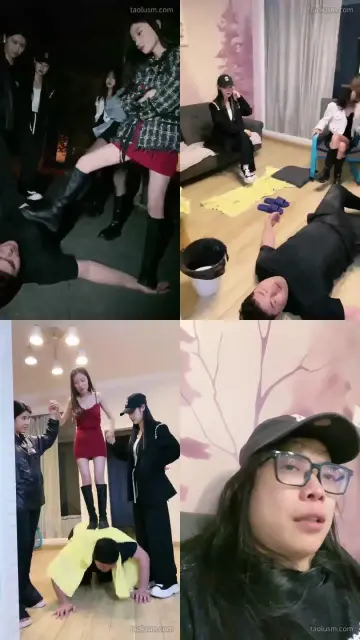 【麋鹿银儿】顶级美女S们的游戏