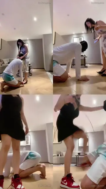 【不知名美女】踢裆五百下