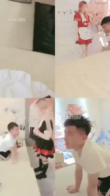 【吴佳佳】女仆店の巴掌