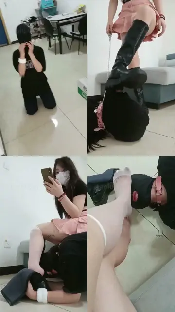【爱可呀】开发学姐做我的靴奴