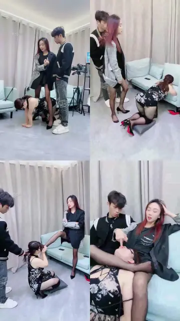 【术术】情侣调教女奴