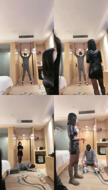 【安琪】带姐妹一起吊打沙包