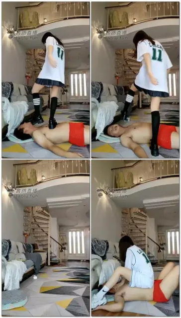 【丫丫啊】运动风女神各种全体重踩踏