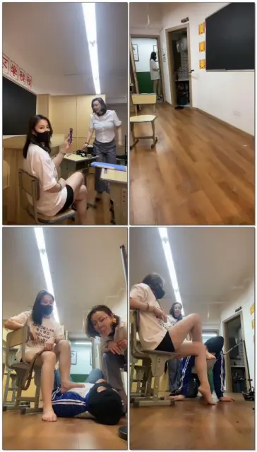 【二姐大】调教学生