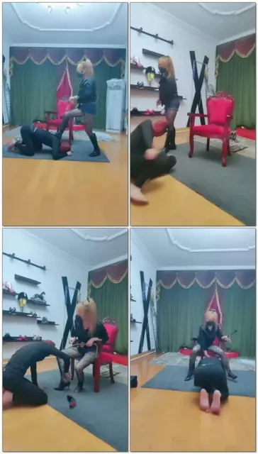 【依依东望】跑骚鞭打惩罚贱狗