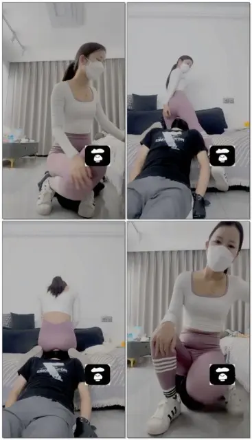 【漫漫大人】瑜伽女神坐脸窒息专场