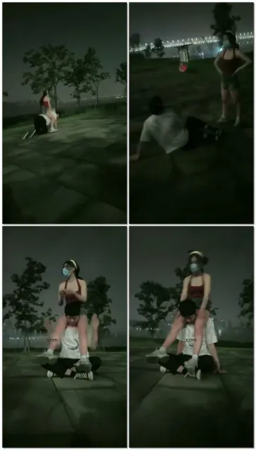 【小恩】户外调教