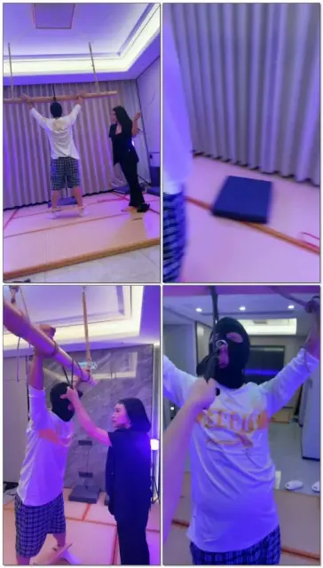 【陕西傲雪S】缝嘴虐牛纯钢丝鞭打后续