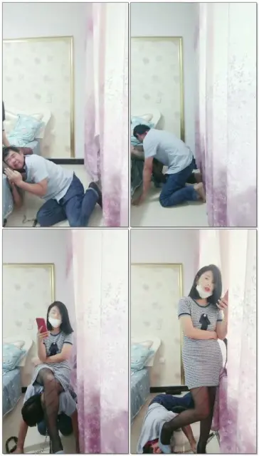 【娜S】丝袜高跟踩踏