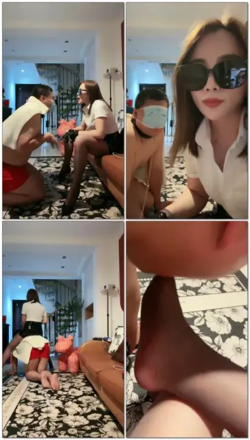 【冷月大大S】骑马喂食舔脚