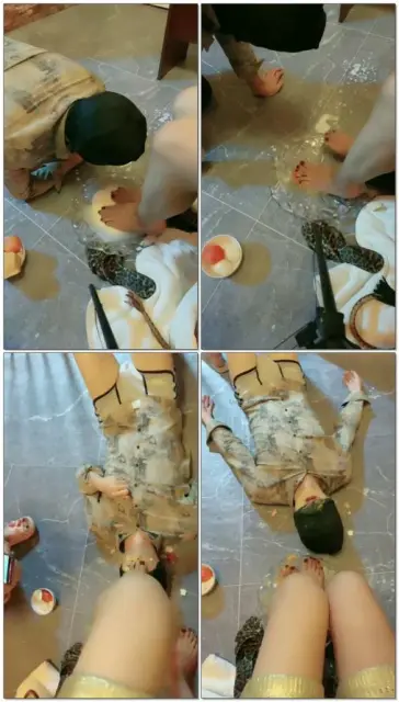 【喬家大院】脚刚喂食洁癖狗子突破自己脚喂食