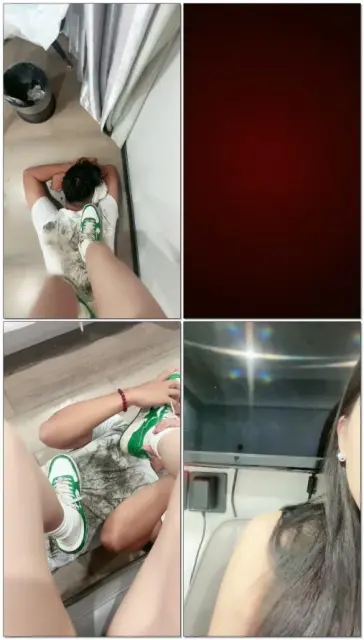 【菲sss】全体重踩踏清理鞋底