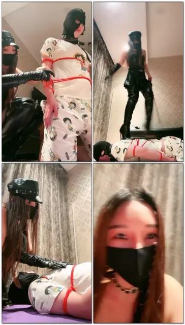 【苏州十三姨】开发崇拜主人2年的小白贱奴隶捆绑全体重踩踏鞭打