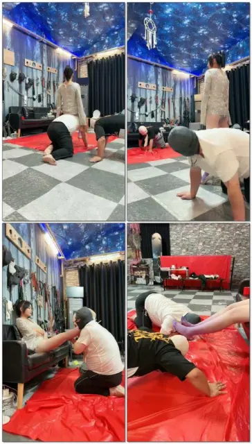 【红焱S俱乐部】玩双m圣水恋足喂食骑马等