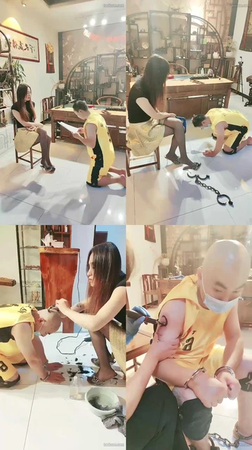 【喬家大院】狗儿子入住签约剃发，刺字