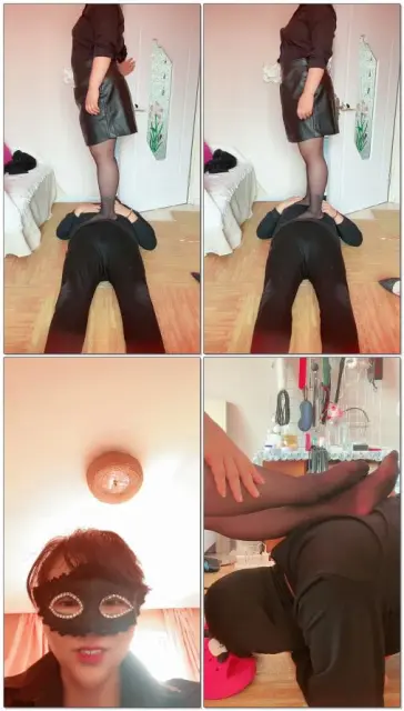 【佳琪女王s】邻居来了第一次被开发当马桶吃掉所有的黄色食物