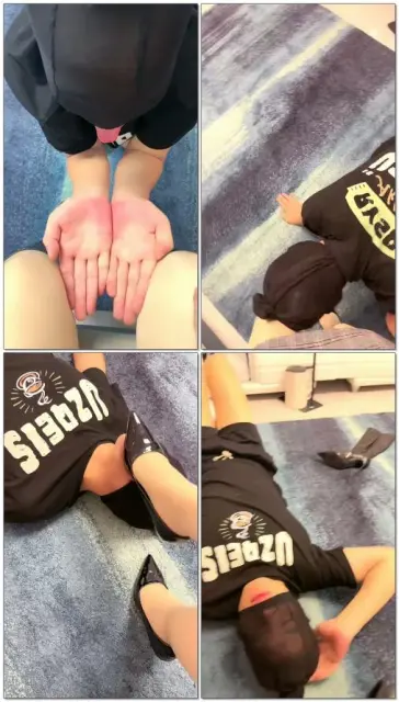 【婉婷殿下】伺候主人回家的贱畜牲