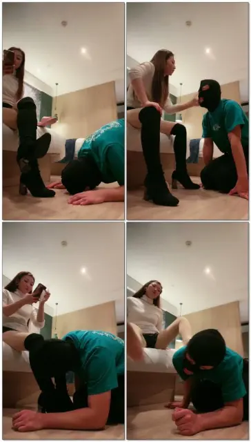 【魅儿S】踢裆+耳光转胯羞辱