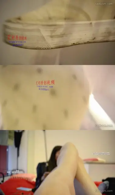 【奴隶岛】POV跪舔发黄布鞋和玉足