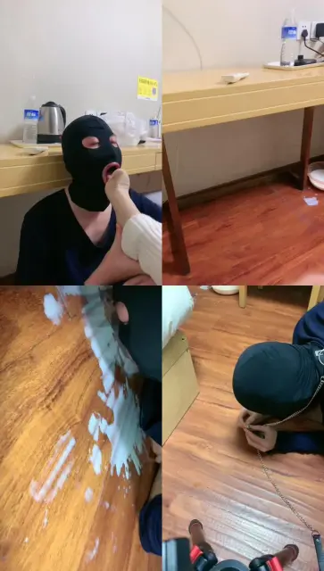 【姜果果】皮鞋白袜深喉恋足舔【下】