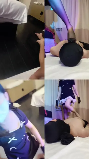 【米小糖】坐脸窒息/高跟黑丝踩虐