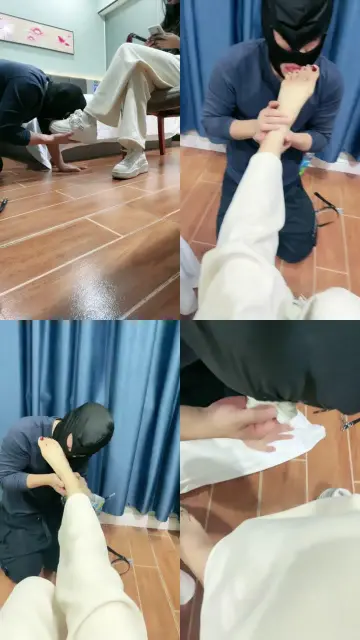 【CCs】调教贱狗舔脚窒息足耳光