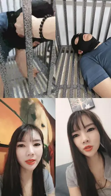 【木子大大】囚禁狗笼/重口喂食/运动鞋白袜踩