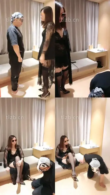 【霸道女王】内裤套头-跪舔黑丝高跟/揪耳朵