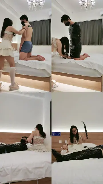 【蓝蓝大S】胶带全包捆绑窒息