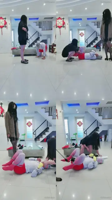 【媚娘工作室】双S-四肢固定彻底犬化训练