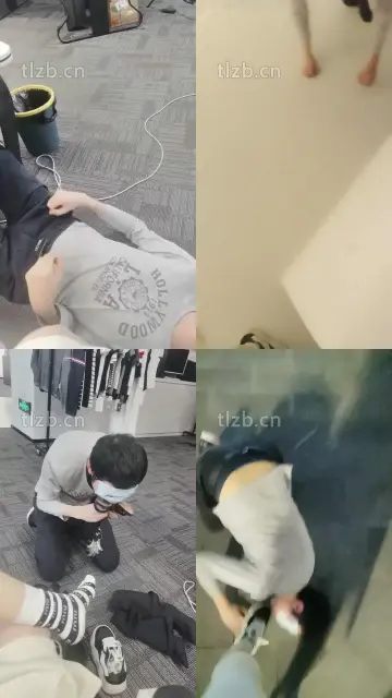 【双子姬】公司公开虐老板狗-带素人同事S调