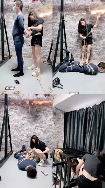 【冷凝大大】五花大绑暗黑囚禁狗