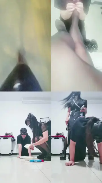 【璃茉老师】逛街后原味黑丝jio让母畜伺候