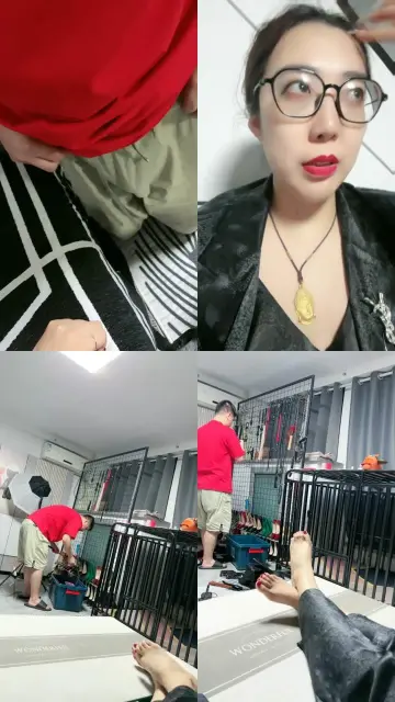 【梦露】监督绿帽奴做家务